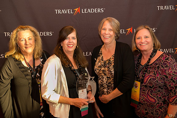 Meredith O'Toole was honored at Travel Leaders' Employee of Excellence awards. // All photos by Travel Leaders