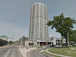 Lawsuit: The Crowne Plaza in Syracuse, New York, where Antoinette Allison claims she fell from a bar stool