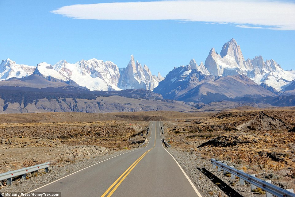 El Chalten, Argentina. Anne and Mike  took advantage of a multitude of travel hacking strategies to keep their travel costs low