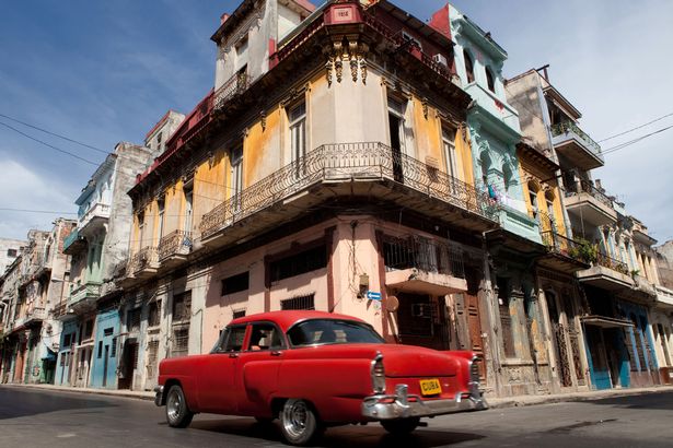 Old: The streets are filled with classic American cars Streets of Havana