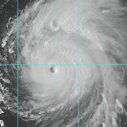 Satellite Image of a Hurricane