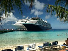 Cruise ship.
