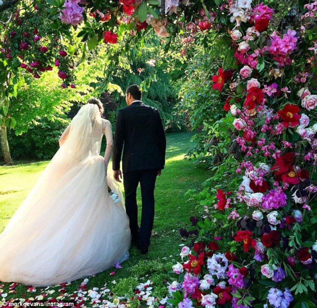 New Zealand, Barossa or the Blue Mountains? Despite conflicting reports, the wedding took place at Mount Wilson's Wildenstein Gardens in the Blue Mountains