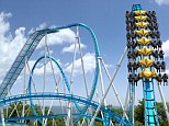 Grand design: The Gatekeeper rollercoaster spans a huge three-and-a-half acres at the Ohio theme park