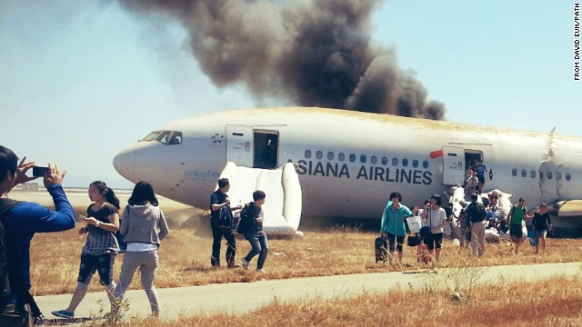 In an apparent joke (blamed on an intern), a Bay Area TV station used incorrect and racially offensive names to identify pilots of an Asiana Airlines flight that crashed in San Francisco. Following the accident, a United Airlines employee and his fiancee allegedly stole luggage collected from the flight.