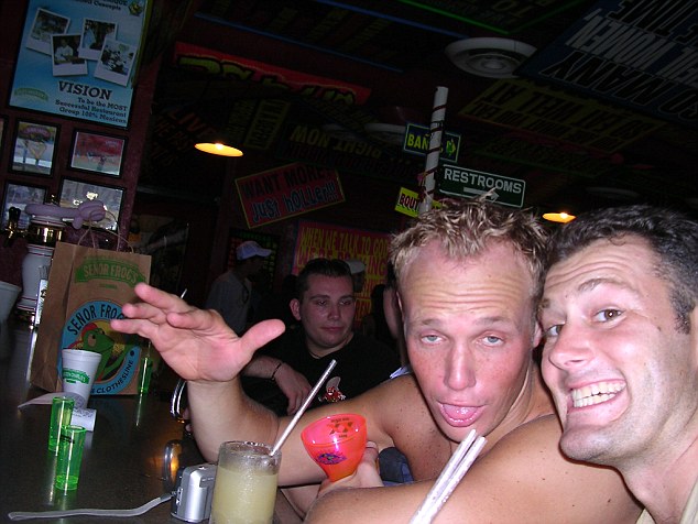 Who is the drunkest of them all? Interestingly, Brian told MailOnline Travel that the other gent in the pic achieved promotion ahead of him - for being more 'dependable'!