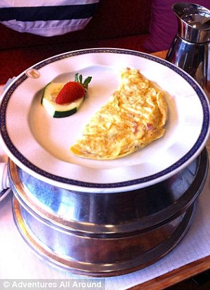 'I enjoyed the omelette and club sandwich so much that I ended up having them both in my cabin twice, and didn¿t get around the rest of In Room Dining menu'