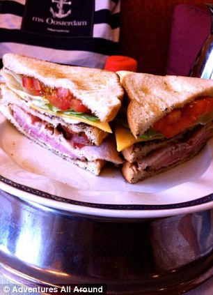 'I enjoyed the omelette and club sandwich so much that I ended up having them both in my cabin twice, and didn¿t get around the rest of In Room Dining menu'