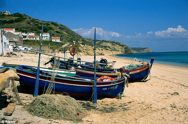 Favoured spot: The Algarve, on the south west tip of Portugal, boasts the chic Martinal Beach Resort and Hotel