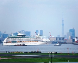 Voyager of the Seas sailed into Tokyo this week