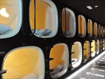 Better than a bench: Tokyo Narita Airport's new capsule hotel, which opens on Sunday