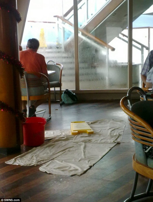 Payout: Passengers are to receive compensation after falling ill on a Tui cruise, which they said was 'atrocious' on board, with a leaking roof on one ship