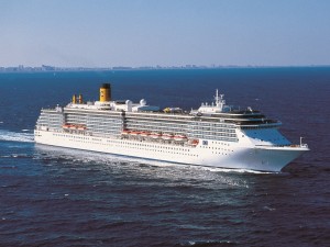 Costa Atlantica will set sail from Shanghai on 1 March 2015