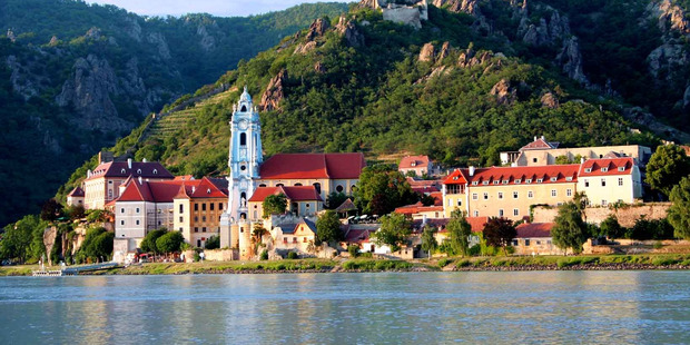 The cruise was supposed to cruise down European rivers like the Danube (pictured), but passengers were asked to travel by bus instead. Photo / Shutterstock