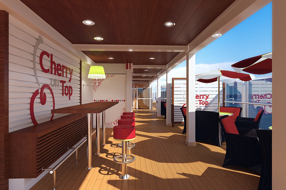 Cherry on Top will be a hit with families. It will have a premium mixed-to-order custom ice cream creation bar and more than 80 candy options