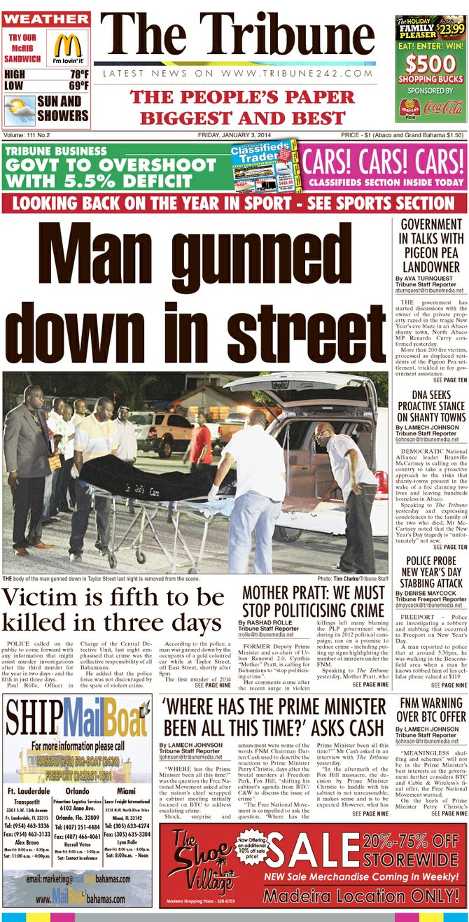 Nassau Bahamas Crime