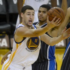 Klay Thompson and the  19-2 Golden State Warriors face a serious test in the next month, tipping off against Memphis, San Antonio and the Clippers.