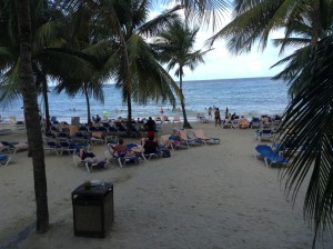 Riu Ocho Rios  beach scene