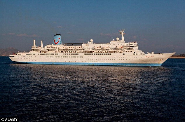 Althea Doutré was on the Thomson Celebration cruise ship that took in an 'Adriatic Affair' (file photo)