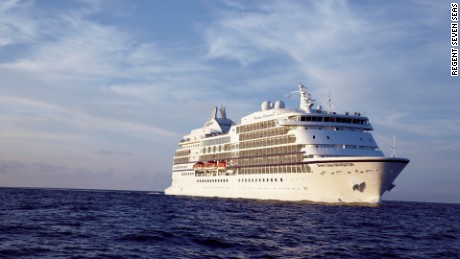 Regent Seven Seas Navigator holds 820 passengers.