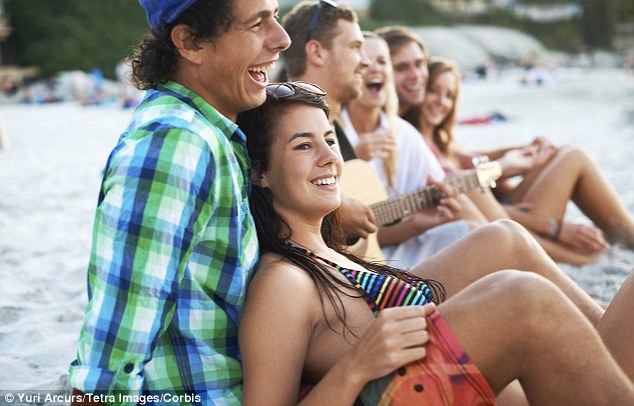 On the beach: Dubai and Thailand top the list of destinations newlyweds would consider with their friends