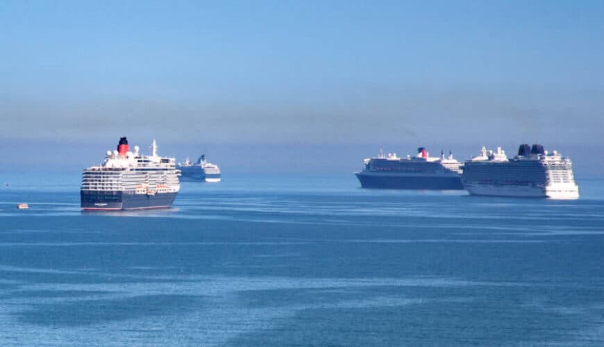 Cruise Ships on Hold During Suspension