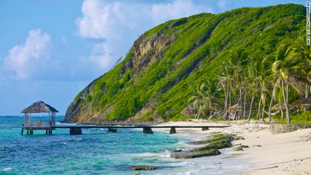 Part of the Grenadines, the private island resort of Petit St. Vincent is a luxurious place to unplug