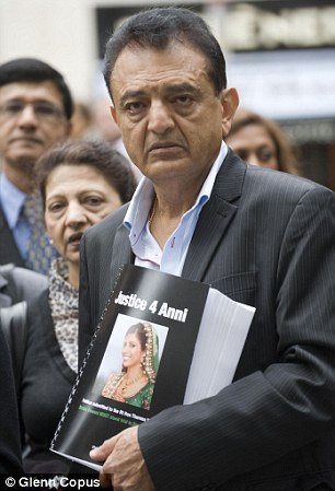 Vinod Hindocha, the father of murdered bride Anni Dewani