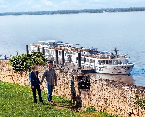 River Royale in Blaye, France // Photo by Uniworld