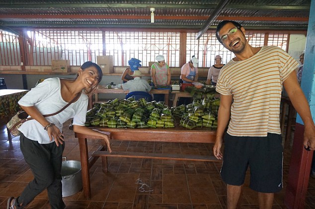 The next morning after hopping into a 'taxi' that was supposed to take us them ferry port bound for Zanzibar, Mark and Camille noticed that something was wrong
