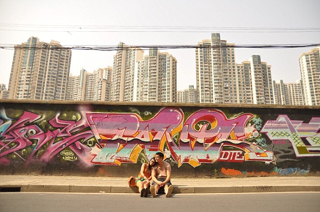 Setting off shortly after, the couple travelled across eleven countries and slowly fell in love with the lifestyle
