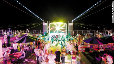 Norwegian Cruise Line picked up the award for Best Nightlife.