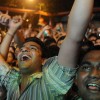People in CCTV camera manufacturing business celebrating AAP victory.