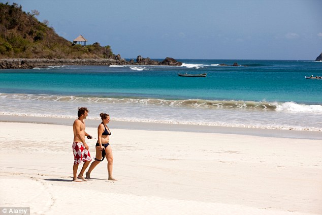 Indonesia is growing in popularity  with an increasing choice of boutique hotels in Bali and Lombok (pictured)