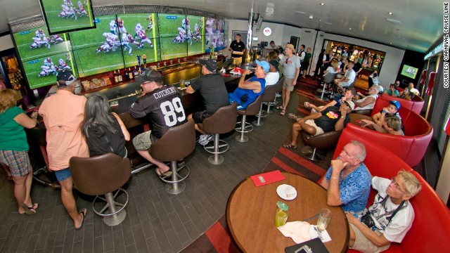 Carnival Cruise Line's Liberty ship, which took top honors in the value category, features Guy Fieri burgers and tacos and burritos made fresh while you wait on the Lido deck.