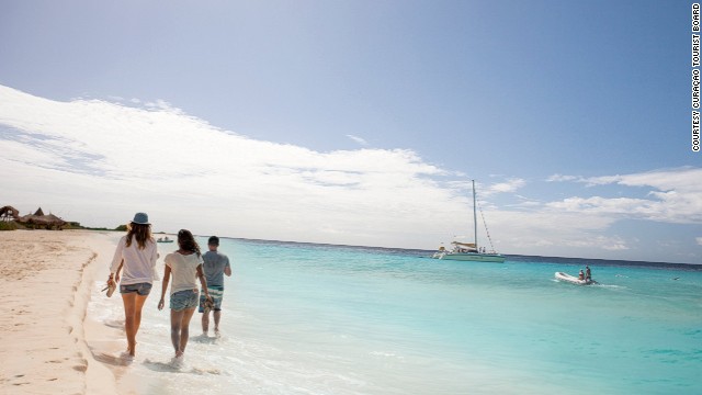 This isolated beach is a place to wrap a Do Not Disturb sign around your waist and get in some serious beach combing on an uninhabited island with an eight-mile-long soft, sandy beach.