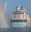 Anthem of the Seas sails into Southampton in April 2015