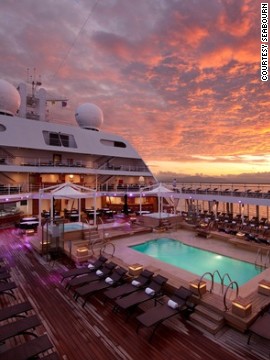 Seabourn Quest won for best overall ship, best public rooms and best value for money, the most of any ship in the small ship category. 