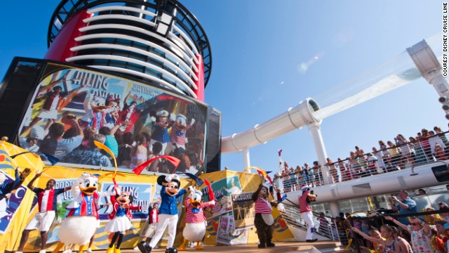 Who's surprised that Disney Fantasy won the Best for families award, a category not broken down by ship size? Not Mickey or Minnie!