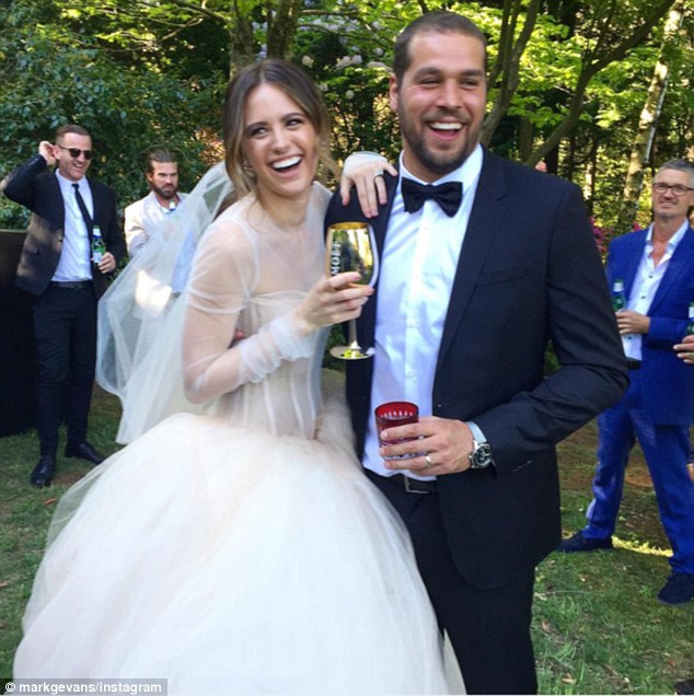 'They danced all night long with people who love them': One guest said only very close friends and family were invited