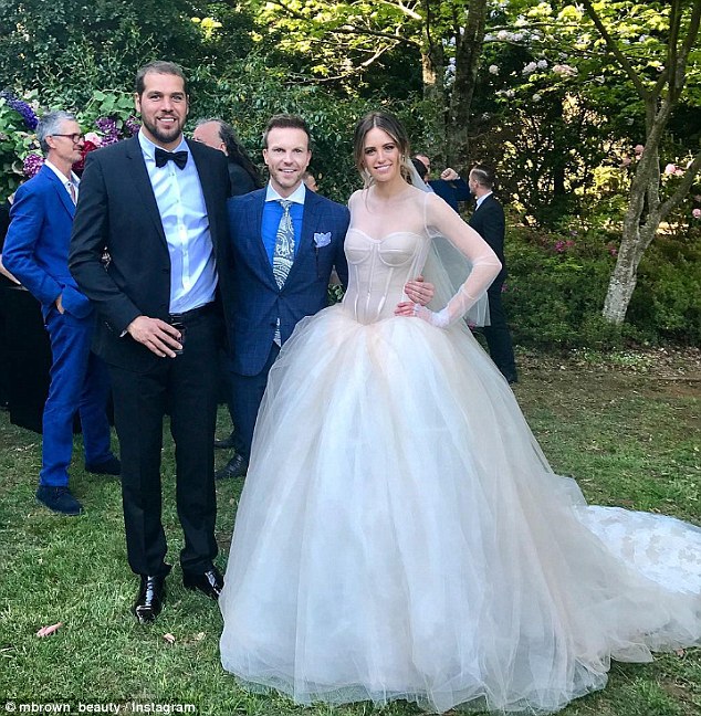 Clever! In an bid to keep the location private, guests falsely claimed on social media it was taking place in different places across Australia and New Zealand 