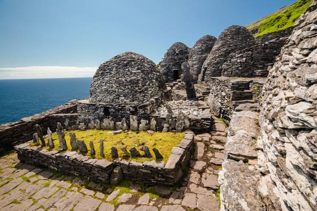 Skellig Michael in Star Wars.