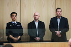 Roading contractor Stephen Borlase and former senior Auckland Transport manager Murray Noone pleaded not guilty to charges of corrupting a public official by bribery. Photo / Doug Sherring