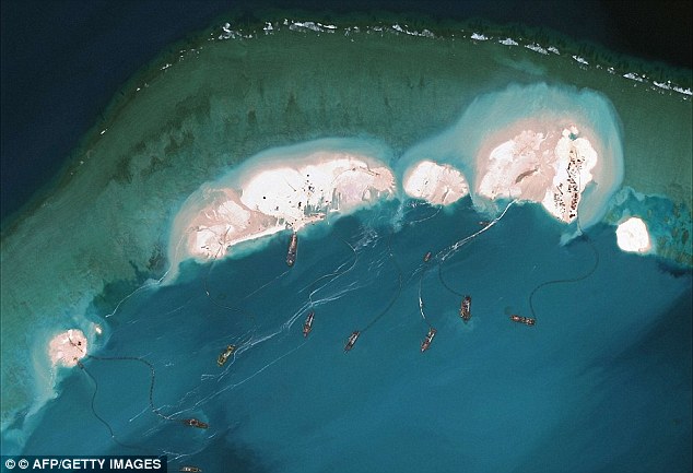 Vietnam, the Philippines, Brunei and Malaysia are currently each competing for jurisdiction of the Spratlys with China