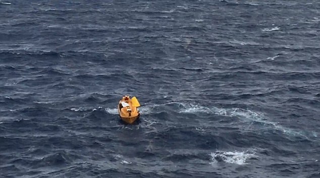 The rescue mission was launched by Disney Magic after passengers and crew spotted someone bobbing in the water