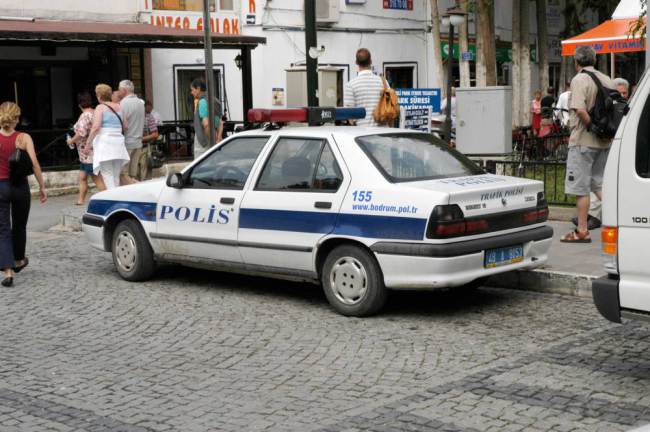 A visit from the Turkish police (Picture: Alamy)