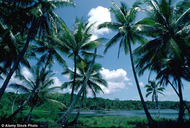 Nauru in Micronesia, north east of Australia, is the smallest island nation in the world. Its biggest trading partner is nearby Australia