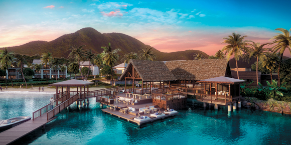 Park Hyatt St Kitts is poised to open in 2016 on a secluded beach with dramatic vistas of the volcanic island of Nevis.