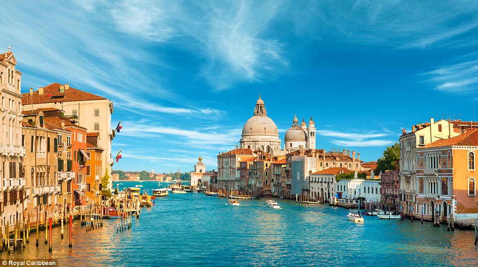 The architecture of Venice Harbour in Italy was said to be among the best sights in the whole world, as chosen by ship captains