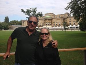 ENGLAND: Hayward residents Dan and Denise Pagan traveled to London this fall to attend the Oakland Raiders  home  game against the Miami Dolphins at